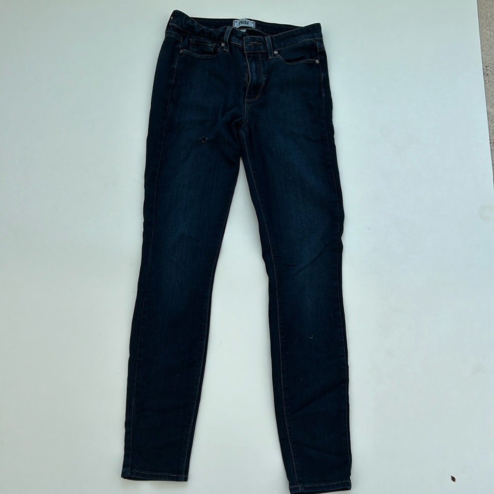 Lightly worn, Size 28,  blue jeans